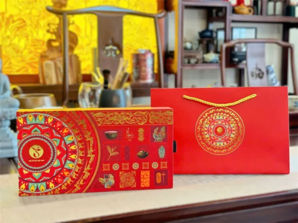 Bộ hộp Thiên Sơn Bạch Cổ Trà 80gr (Dạng viên)