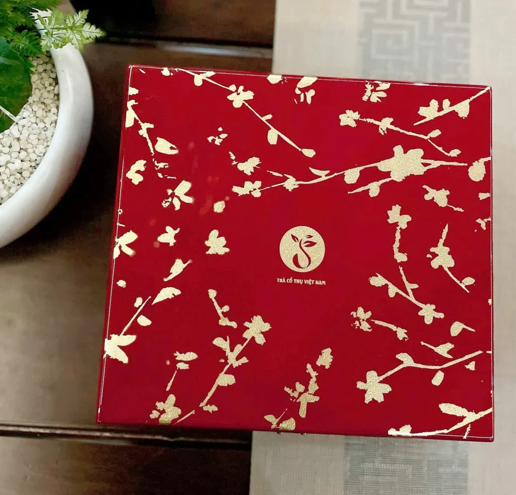 Tam Đại Danh Trà - Hộp sơn mài