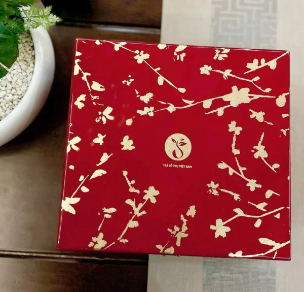 Tứ Đại Danh Trà - Hộp sơn mài