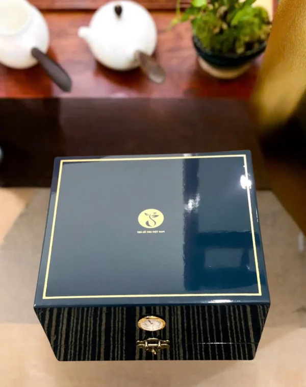 Tứ Đại Danh Trà - Hộp sơn mài