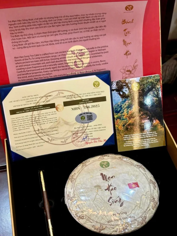 Bánh Trà Mạn Hảo Sống 357g - Vụ Xuân 2025 - Ảnh 3