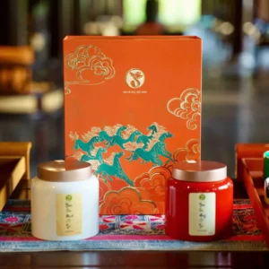 Hộp đựng trà đôi Bát Mã (Phụ kiện)