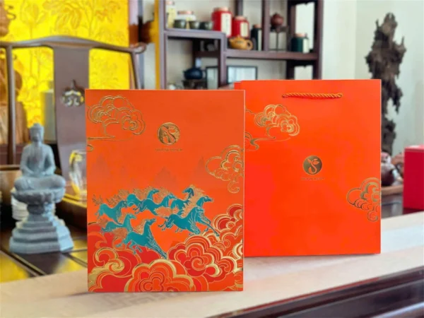 Hộp đựng trà đôi Bát Mã (Phụ kiện) - Ảnh 2
