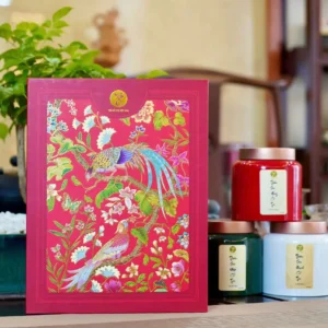 Hộp đựng trà đôi Khổng Tước (Phụ kiện)