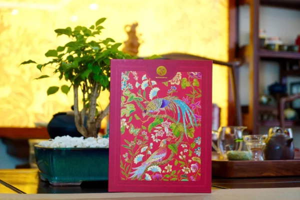 Hộp đựng trà đôi Khổng Tước (Phụ kiện) - Ảnh 2