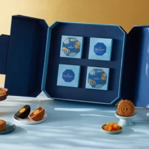 Bánh Trung Thu cao cấp Khách sạn InterContinental Landmark 72 – Hộp Truyền Thống 4 bánh 100gr